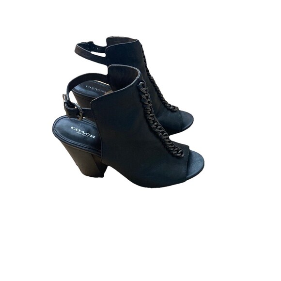 Coach Black Ankle Booties - Picture 13 of 15